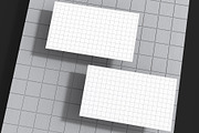 Top View Business Card Mockup, a Product Mockup by graphypix (Thumbnail 3 of 4)