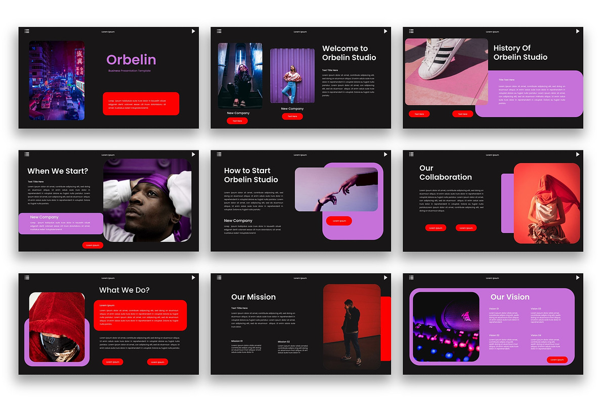 Orbelin – Business PowerPoint, a Presentation Template by kreatifreya (Photo 3 of 5)