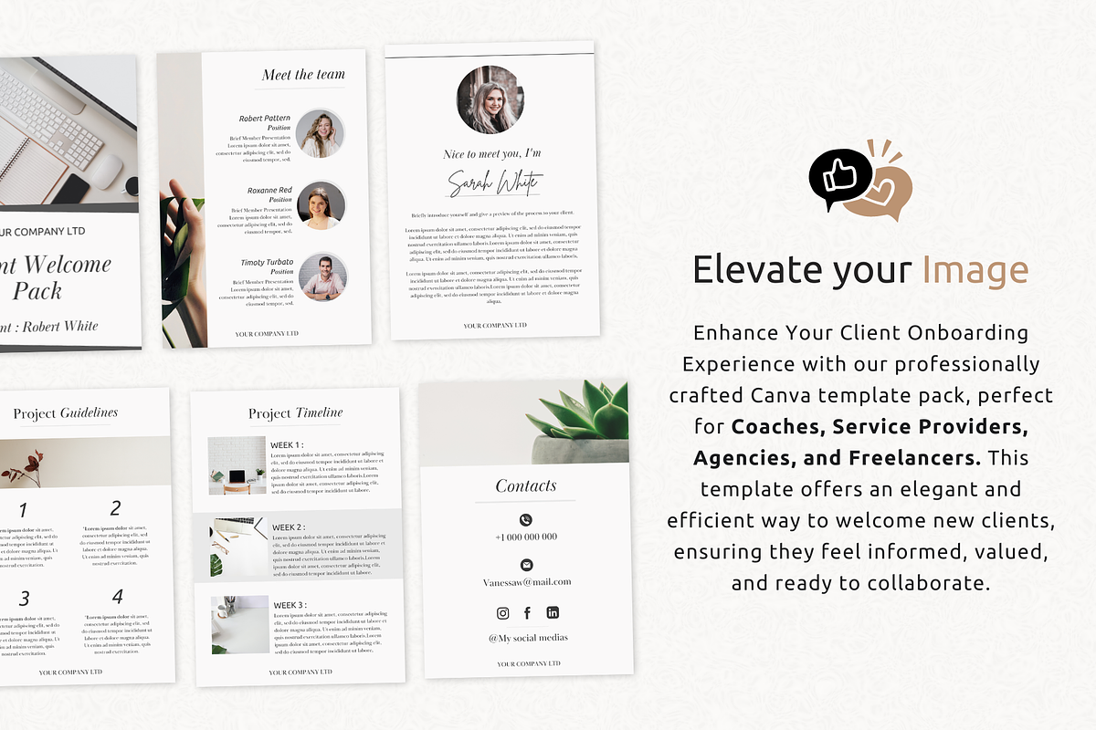 New Client Welcome Packet, a Presentation Template by PittaFinePrint (Photo 2 of 8)