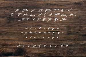 Escape Signature Font