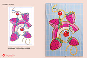 Strawberries & Cherries Graphics Set, a Graphic by Youandigraphics (Thumbnail 3 of 15)