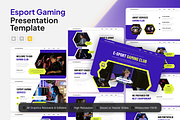Esport Gaming Google Slide Template, a Presentation Template by Annora Studio (Thumbnail 1 of 5)