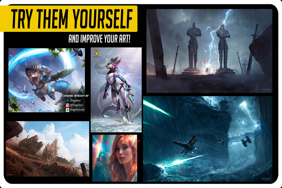 Magic Effects Bundle - 13 Packs, an Object Graphic by Mikel Blazgad (Photo 17 of 21)