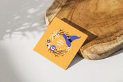 Spooky Halloween wreaths designs set, a Seasonal Illustration by PaperTrident (Thumbnail 13 of 16)