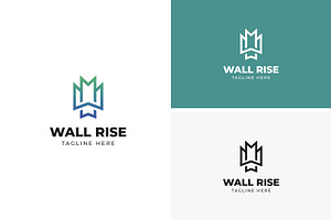 Wall Rise Real Estate Logo