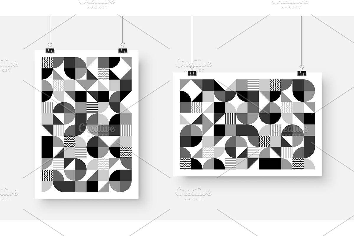 Picture with geometric trendy, an Illustration by 32pixels