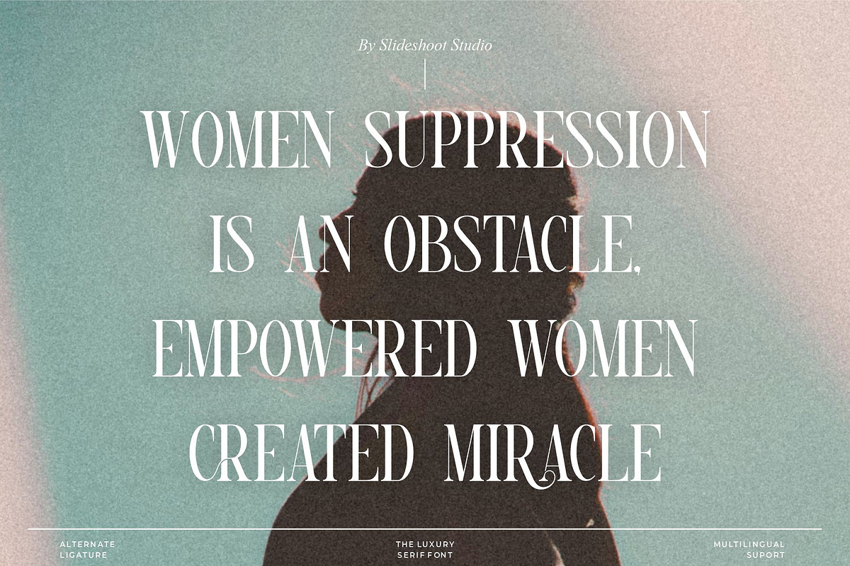 Grashy || Elegant Serif Font, a Serif Font by Idea Studio (Photo 7 of 10)