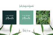 100 Vegan & Vegetarian Food Quotes, a Social Media Template by Delightful Design (Thumbnail 3 of 5)
