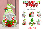 Christmas Gnomes Holiday Clipart, an Illustration by SLS Lines (Thumbnail 3 of 7)