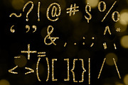 Gold Glitter Letters - Gold Alphabet, an Object Graphic by Paper Element (Thumbnail 5 of 5)