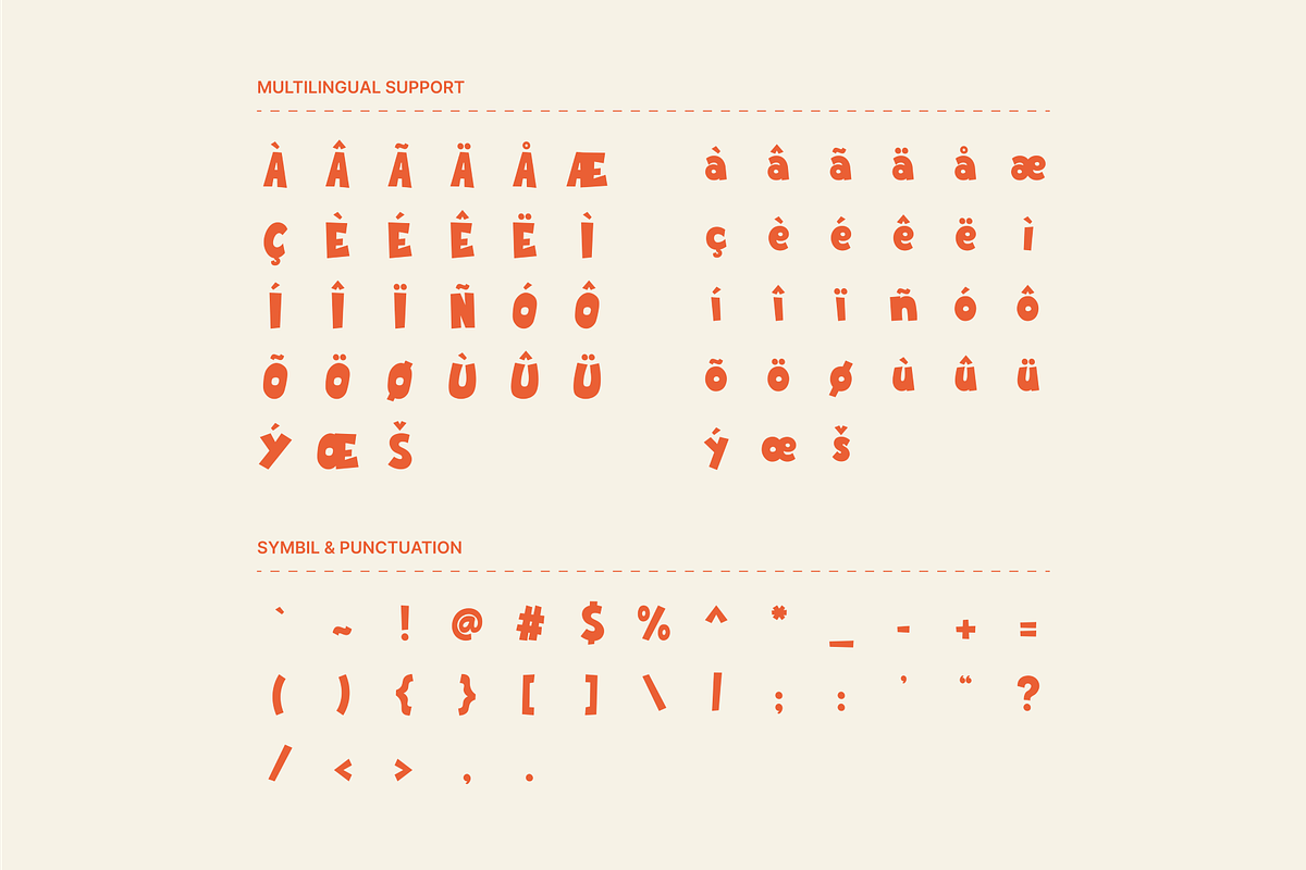 Bitey Crumb - Bold chunky Font, a Font by Studio Moara (Photo 2 of 8)