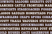 LONGHORN Bold Soft Western Font, a Slab Serif Font by Blush Font Co. (Thumbnail 2 of 6)
