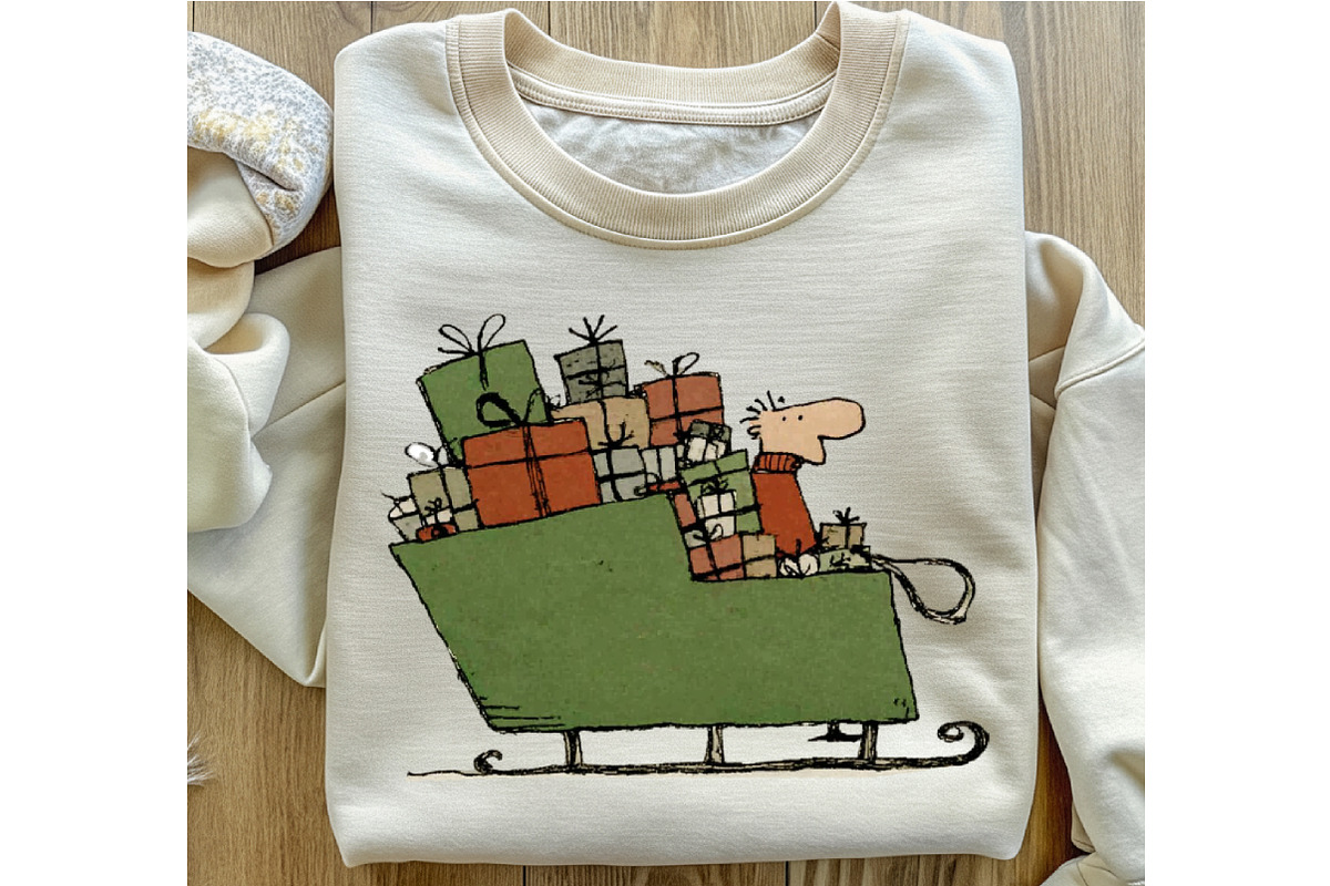 Hand Drawn Christmas Clipart, an Illustration by OK Design (Photo 6 of 6)