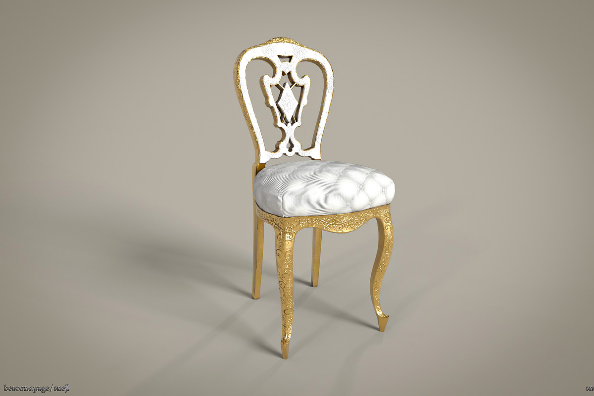 Vintage furniture set_4, a Furniture 3D Model by Snji | 3D Models (Photo 2 of 15)