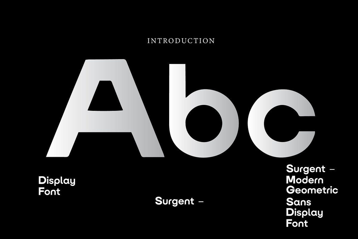 Surgent, a Sans Serif Font by Wow Magic (Photo 2 of 3)