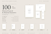 Memorial Stationery 100 Templates V2, an Invitation Template by pawellpi (Thumbnail 2 of 90)