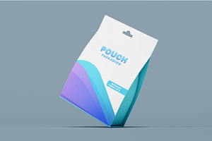 Standing Pouch Mockup Template