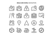 Bold Line Icons, an Outline Icon by Howcolour (Thumbnail 96 of 151)