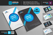 Clean Corporate Annual Report_V2, a Brochure Template by Layout Design (Thumbnail 1 of 5)
