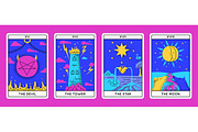 Magical Tarot Cards Major Arcana, an Object Illustration by Bigmouse_art (Thumbnail 5 of 6)