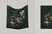 53x53cm Crepe de Chine Silk Mockup, a Mask Mockup by creatsy5 (Thumbnail 4 of 8)