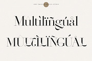 Evangelina - Fashion Display Font, a Font by Tropical Type (Thumbnail 12 of 13)