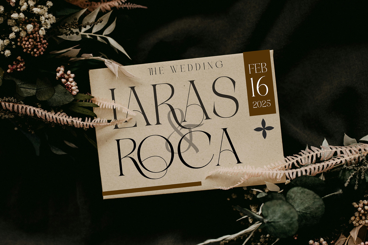 Sukari - Luxury Font, a Serif Font by Salamahtype (Photo 5 of 10)
