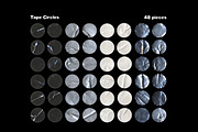 PNG TAPE lines & circles shapes PACK, an Object Graphic by BORT GRAPHIC (Thumbnail 7 of 8)