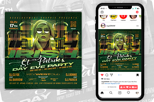 St. Patrick's Flyer, a Flyer Template by regalDRAW