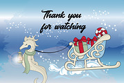 CHRISTMAS MERMAID, a Decorative Illustration by FARAWAYKINGDOM (Thumbnail 14 of 14)
