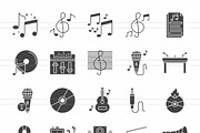 Music Glyph Icons, an Icon by IconBunny (Thumbnail 2 of 2)