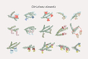 Sustainable Christmas Illustrations, a Seasonal Illustration by JuDesign (Thumbnail 2 of 14)