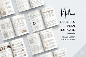 Business Plan Template, 35 Pages