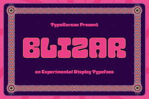 TBS Blizar | Display Font