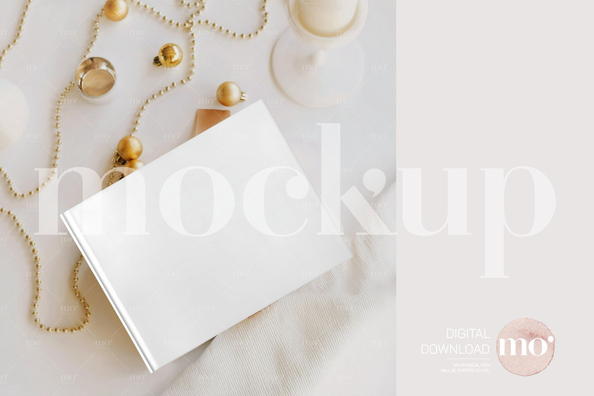 Wedding Guest Book Mockup, a Product Mockup by MoMockups (Photo 4 of 4)