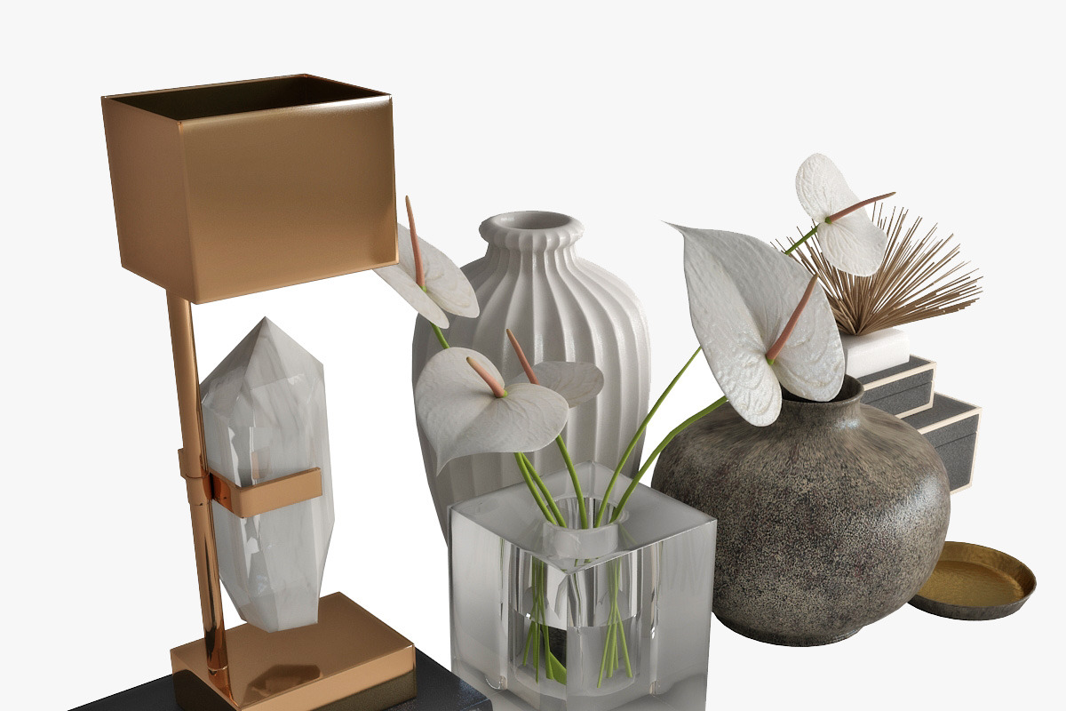decorative set 01, an Object 3D Model by 3dcruz (Photo 6 of 8)