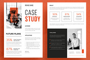 Business Success Case Study Template, a Stationery Template by ContestDesign (Thumbnail 1 of 3)