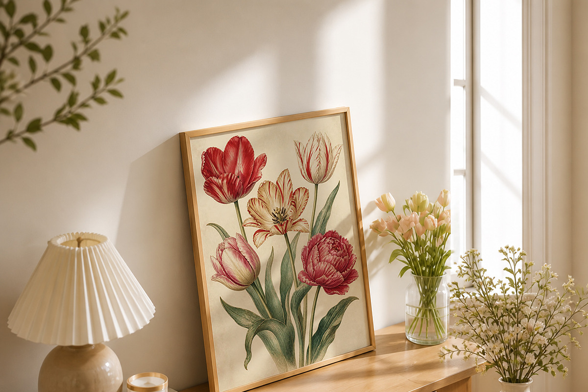 Vintage Botanical Wall Art Bundle, a Decorative Illustration by elfy creative (Photo 22 of 37)