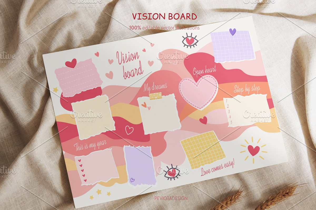 Valentines Day vector illustrations, a Seasonal Illustration by Peviotadesign (Photo 7 of 14)