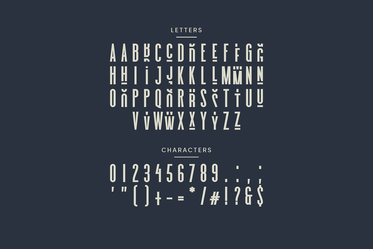 Hochate - Modern Luxury Typeface, a Font by Letterna (Photo 3 of 4)