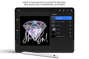 Galaxy Creator Kit for Procreate, a Brush Add-On by theinkaffair (Thumbnail 8 of 9)