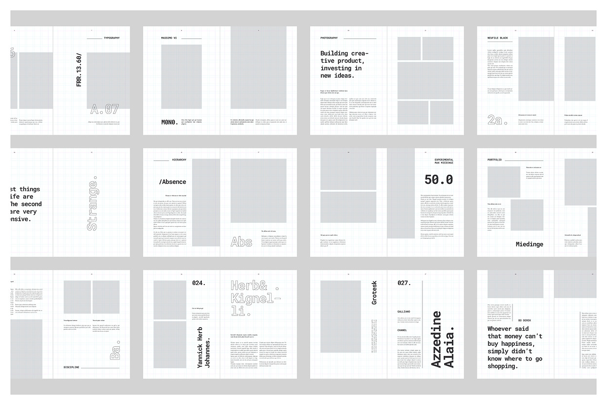 STRANGE Editorial Lookbook, a Magazine Template by Arif Tri Ananta (Photo 12 of 14)