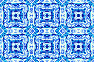 40 Seamless Blue Tile Patterns