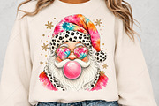 Trendy Christmas Santa Bubblegum PNG, a Seasonal Illustration by Canvas Craft (Thumbnail 5 of 6)
