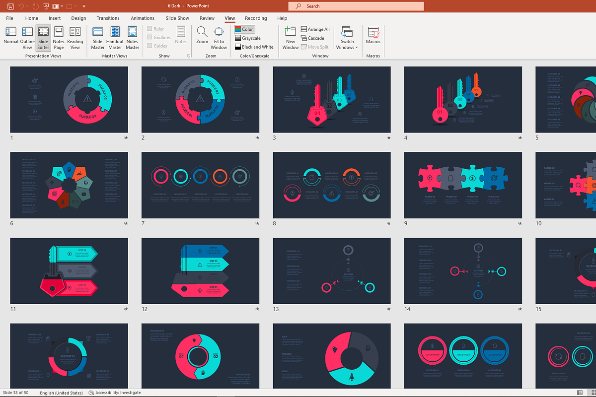 Next Level PowerPoint Presentation, a Presentation Template by Infographics project (Photo 12 of 13)