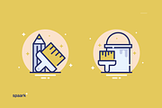 Spaark Design & Shapes (25 icons), an Outline Icon by Petr Knoll (Thumbnail 4 of 5)