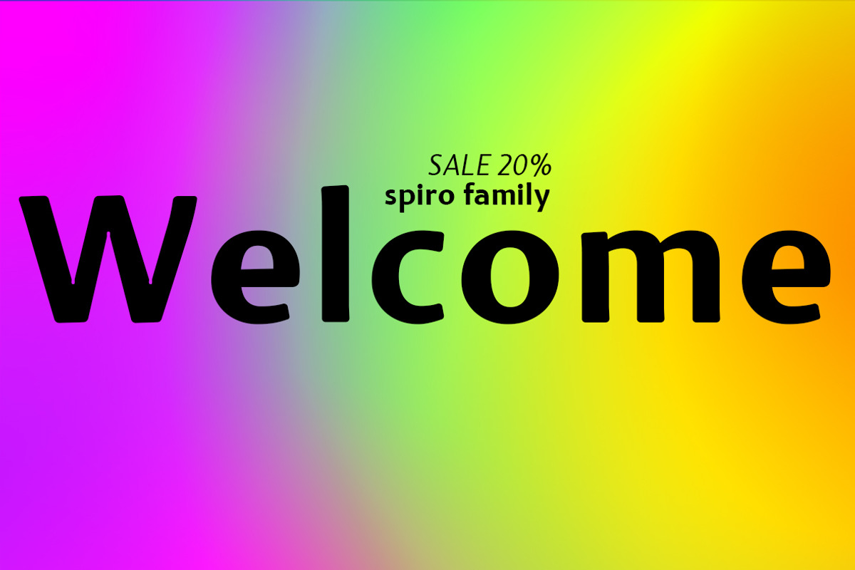 Sale! Spiro sans serif, a Sans Serif Font by Etewut (Photo 11 of 11)