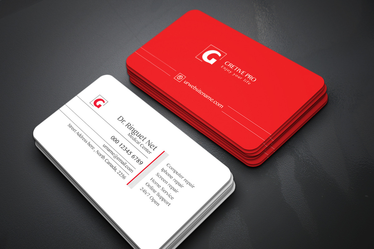 Business Card Bundle 50, a Business Card Template by Genereux Art (Photo 14 of 40)
