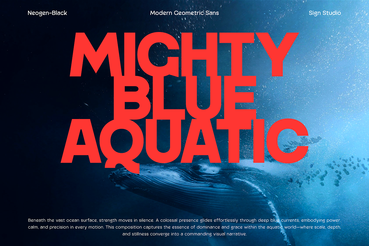 Neogen - Elegant Geometric Typeface, a Sans Serif Font by Sign Studio (Photo 8 of 15)