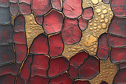 Crocodile Skin Metallic Texture, a Pattern Graphic by Printable Treasure (Thumbnail 6 of 6)